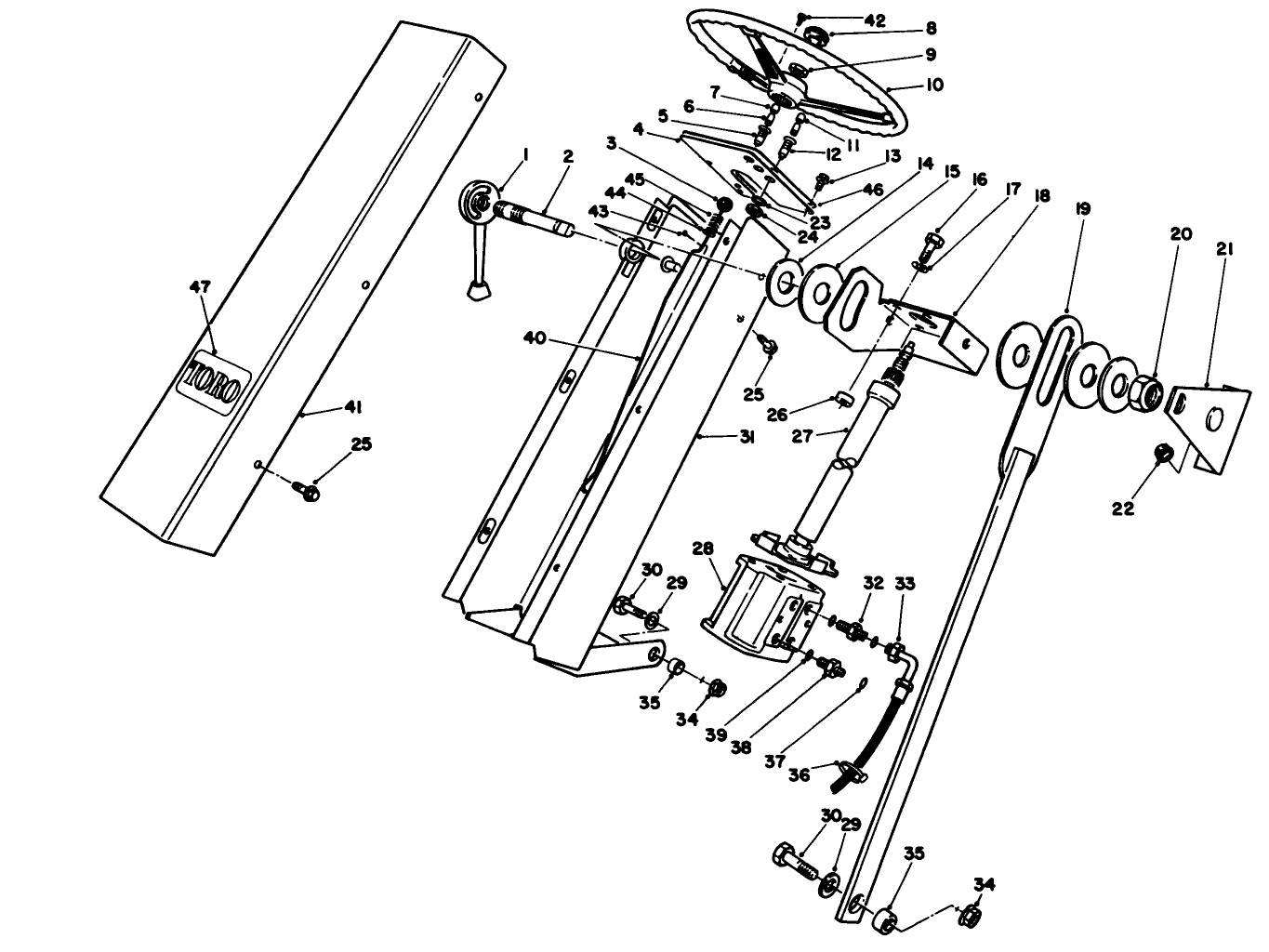 Steering Tower Assembly