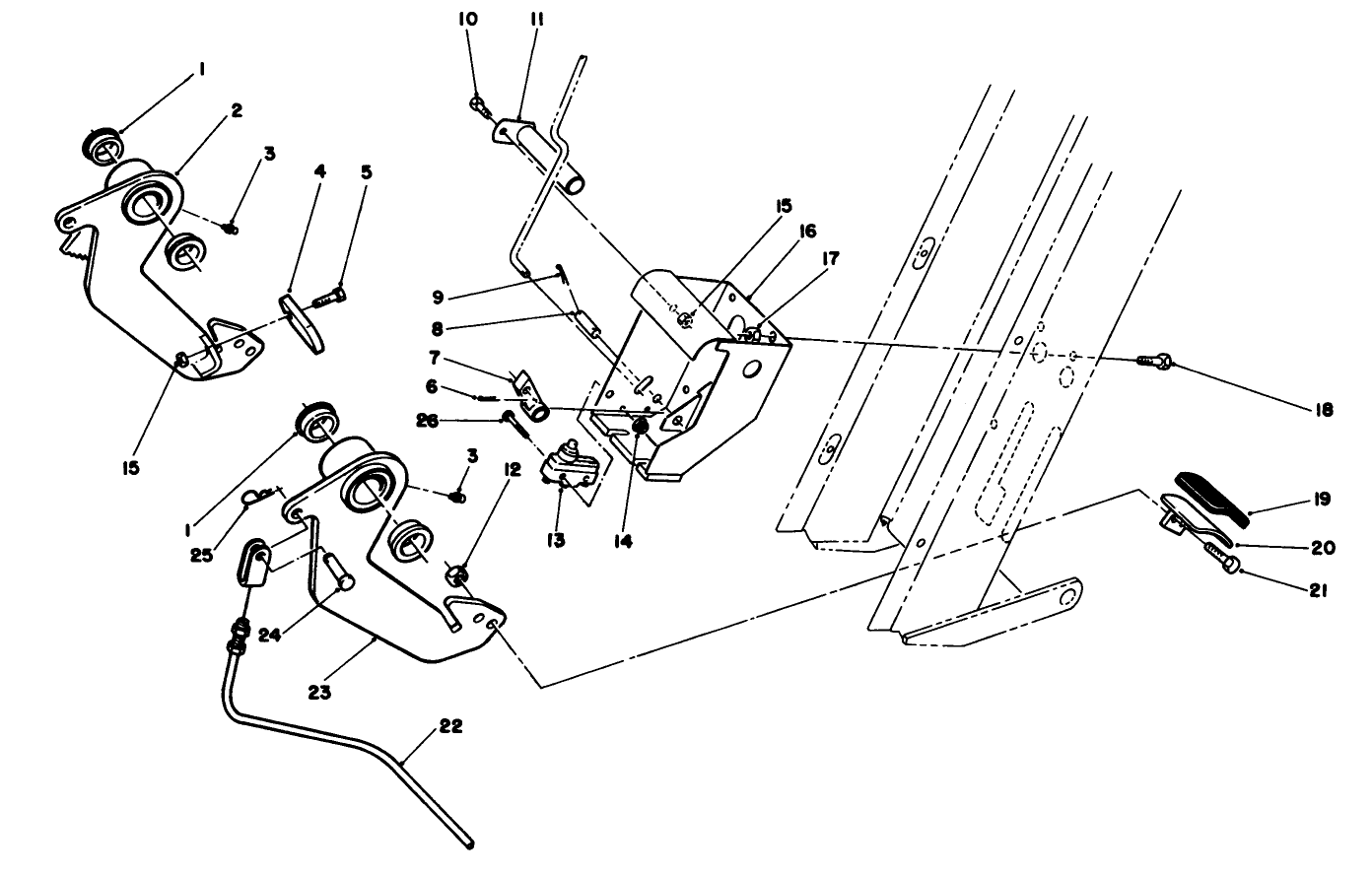 Steering Brake Assembly