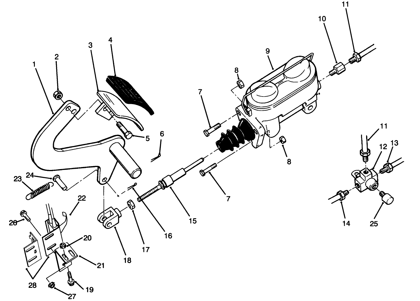Service Brake Assembly