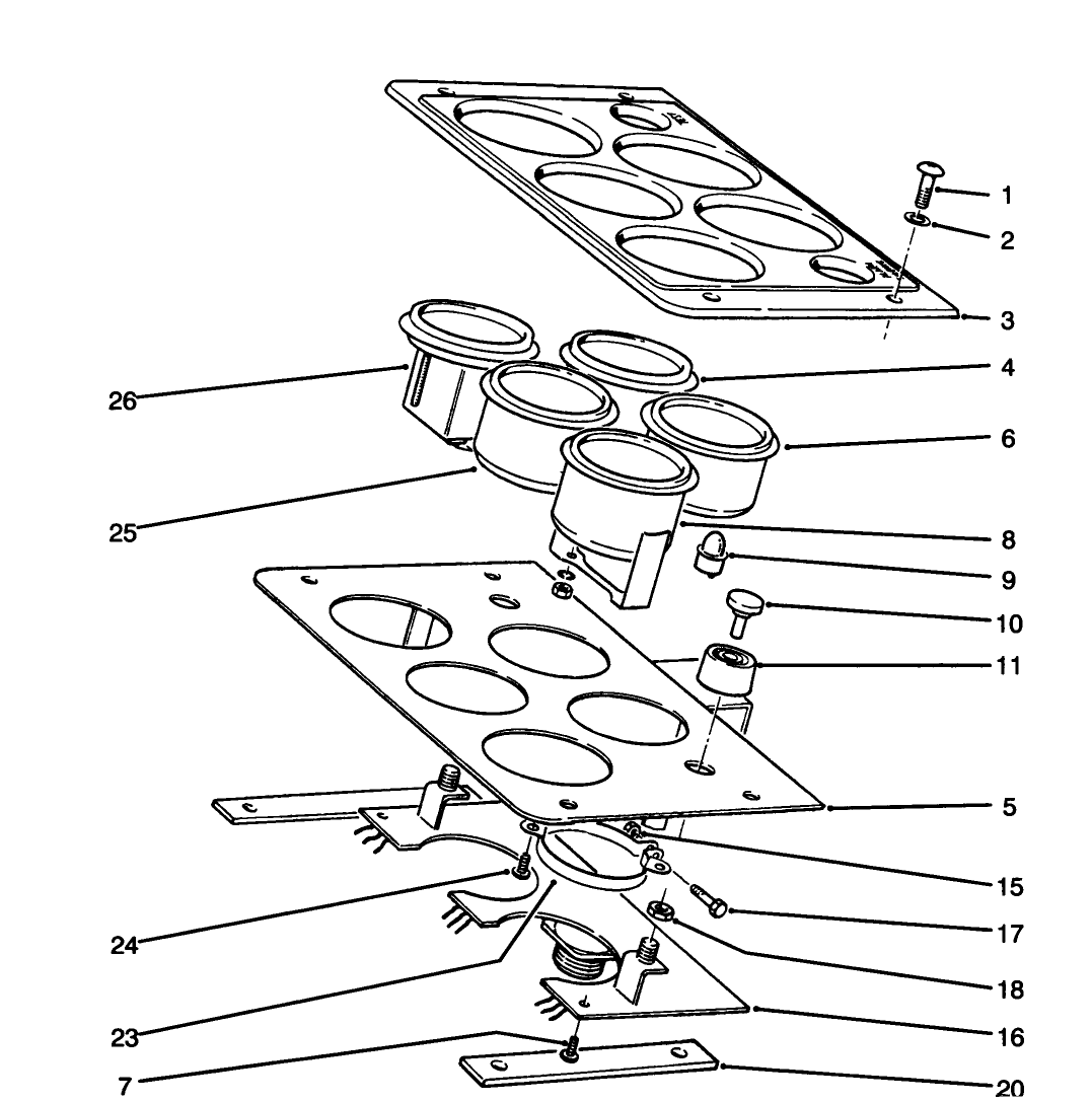 Upper Control Panel Assembly