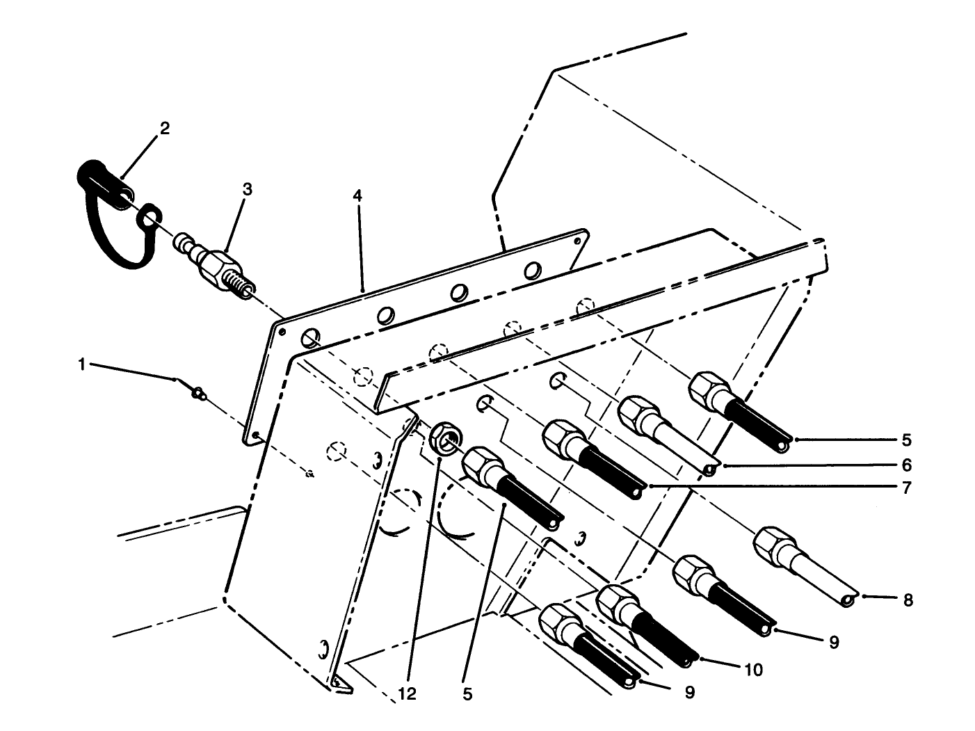Hydraulic System Diagnostic Panel Assembly