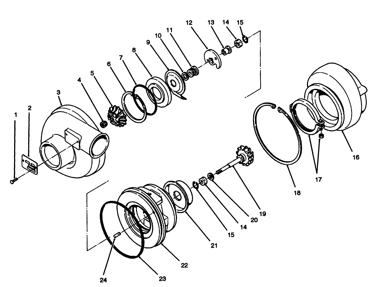 Turbocharger Assembly No. 70-6430