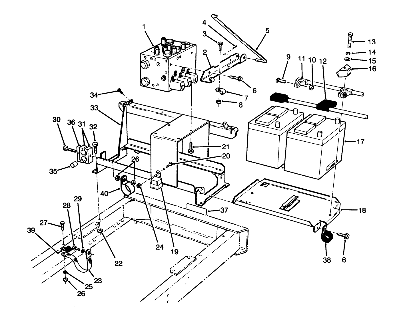 Battery Frame Assembly