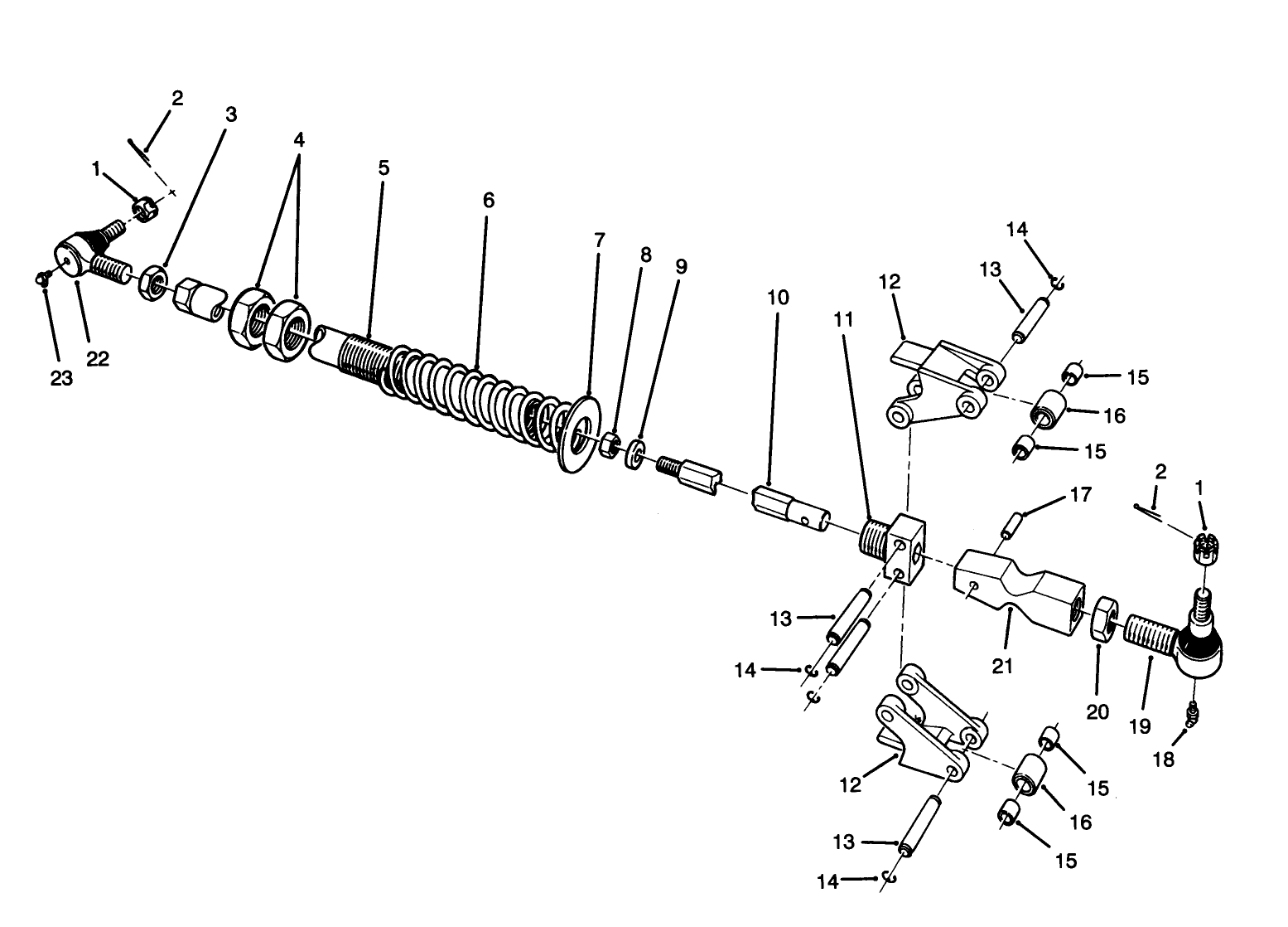 Wing Deck Latch Assembly