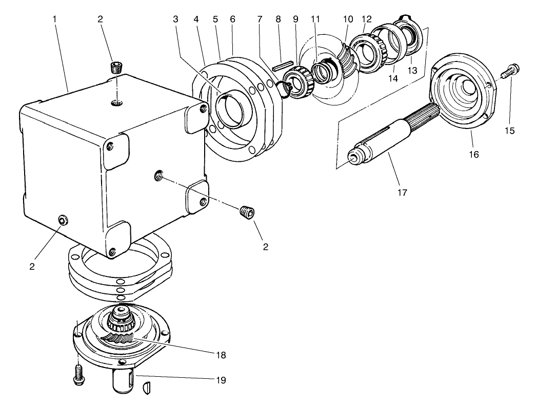 Gear Box Assembly No.68-6810