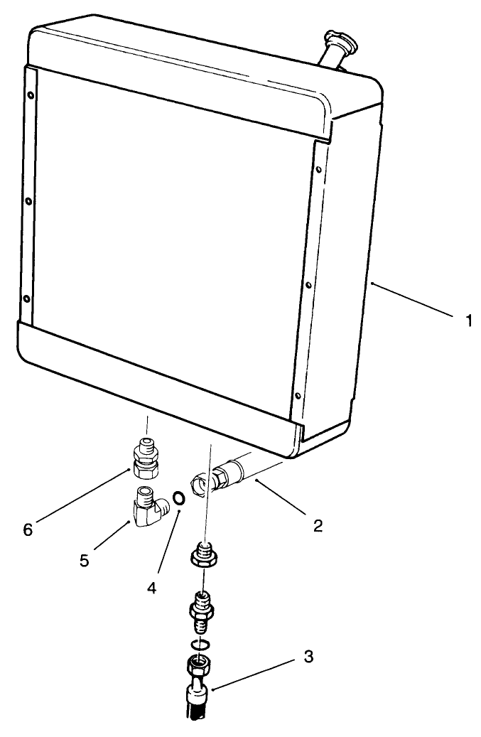 Radiator Plumbing Kit