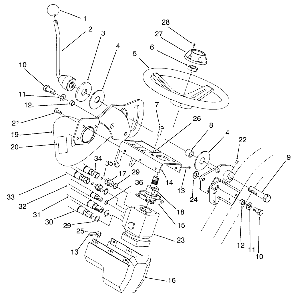Steering Arm Assembly