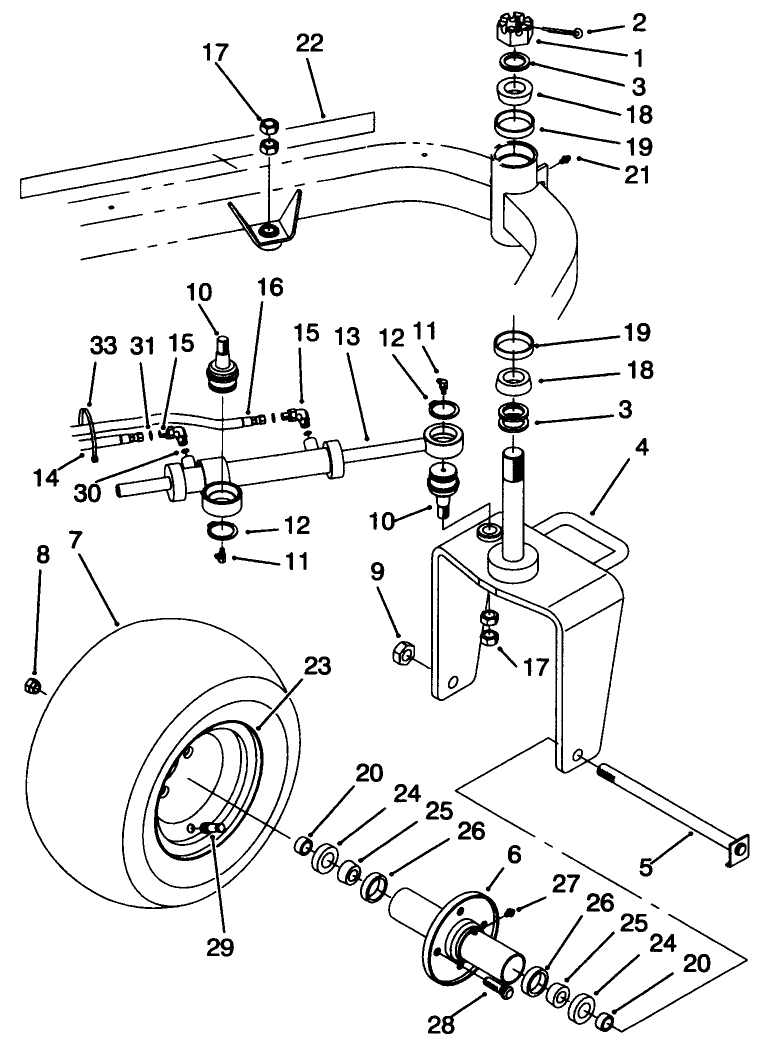 Rear Wheel Assembly
