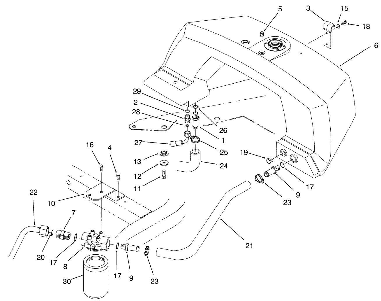 Hydraulic Reservoir Assembly