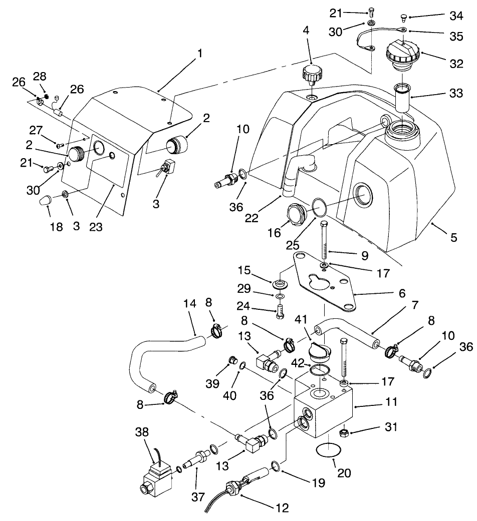 Leak Detector Assembly