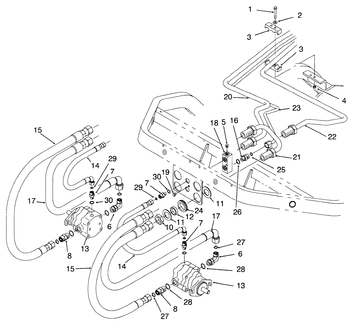 Reel Motor Installation Assembly-R.h. & L.h.