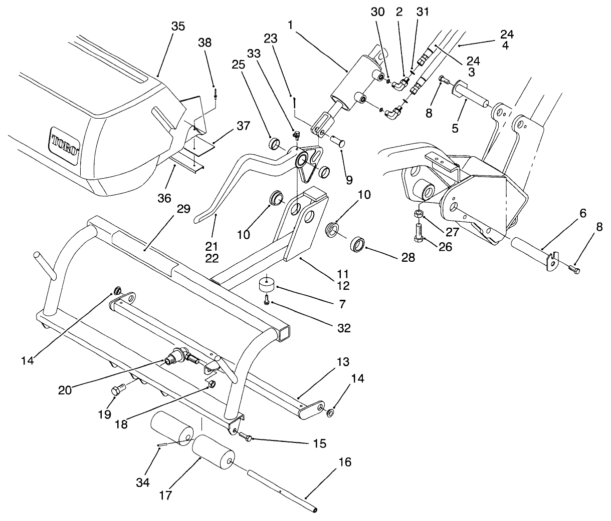 Pull Frame Assembly-R.h. & L.h.