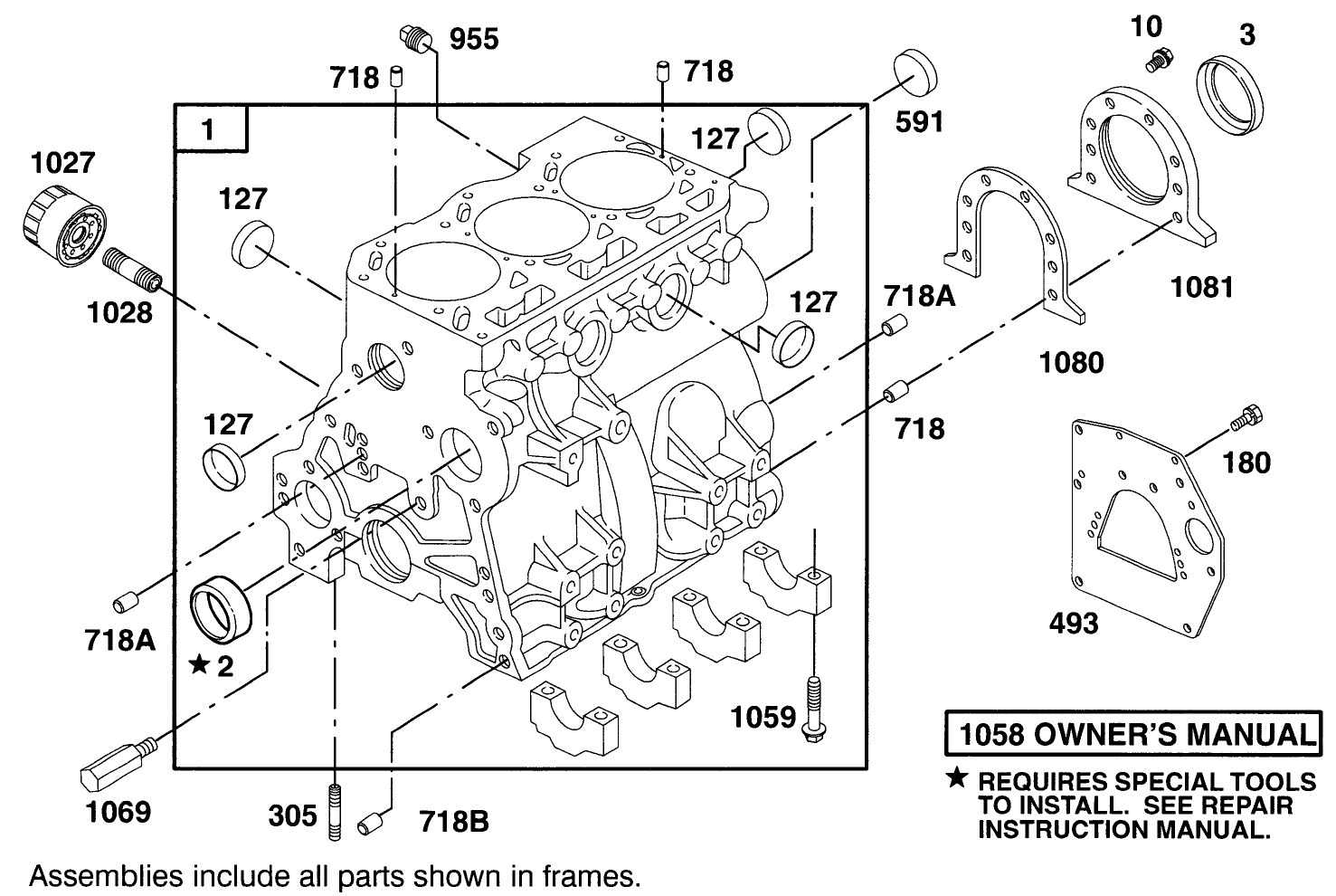 Engine Briggs & Stratton Model 433447