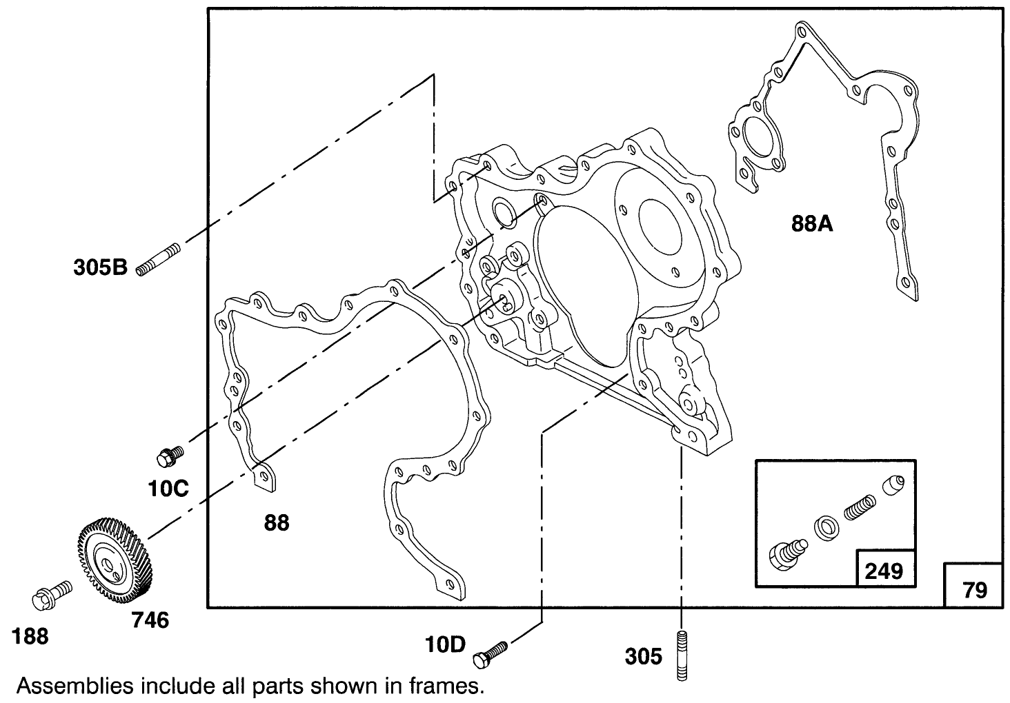 Engine Briggs & Stratton Model 433447