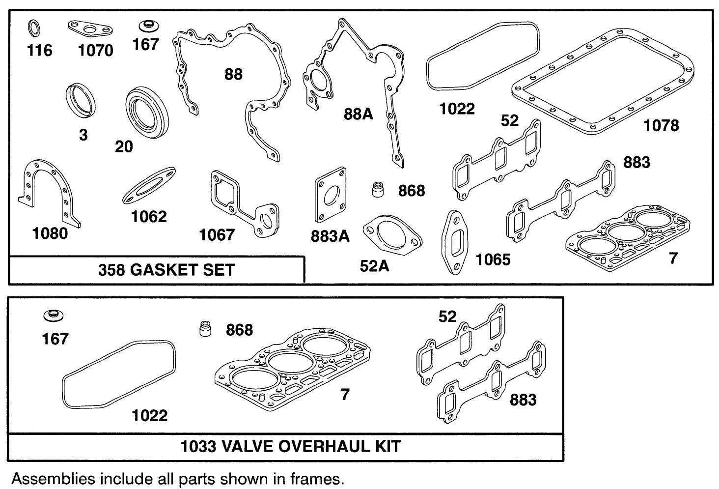 Engine Briggs & Stratton Model 433447