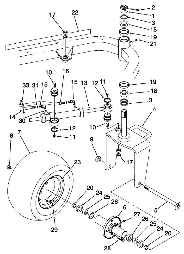 Rear Wheel Assembly