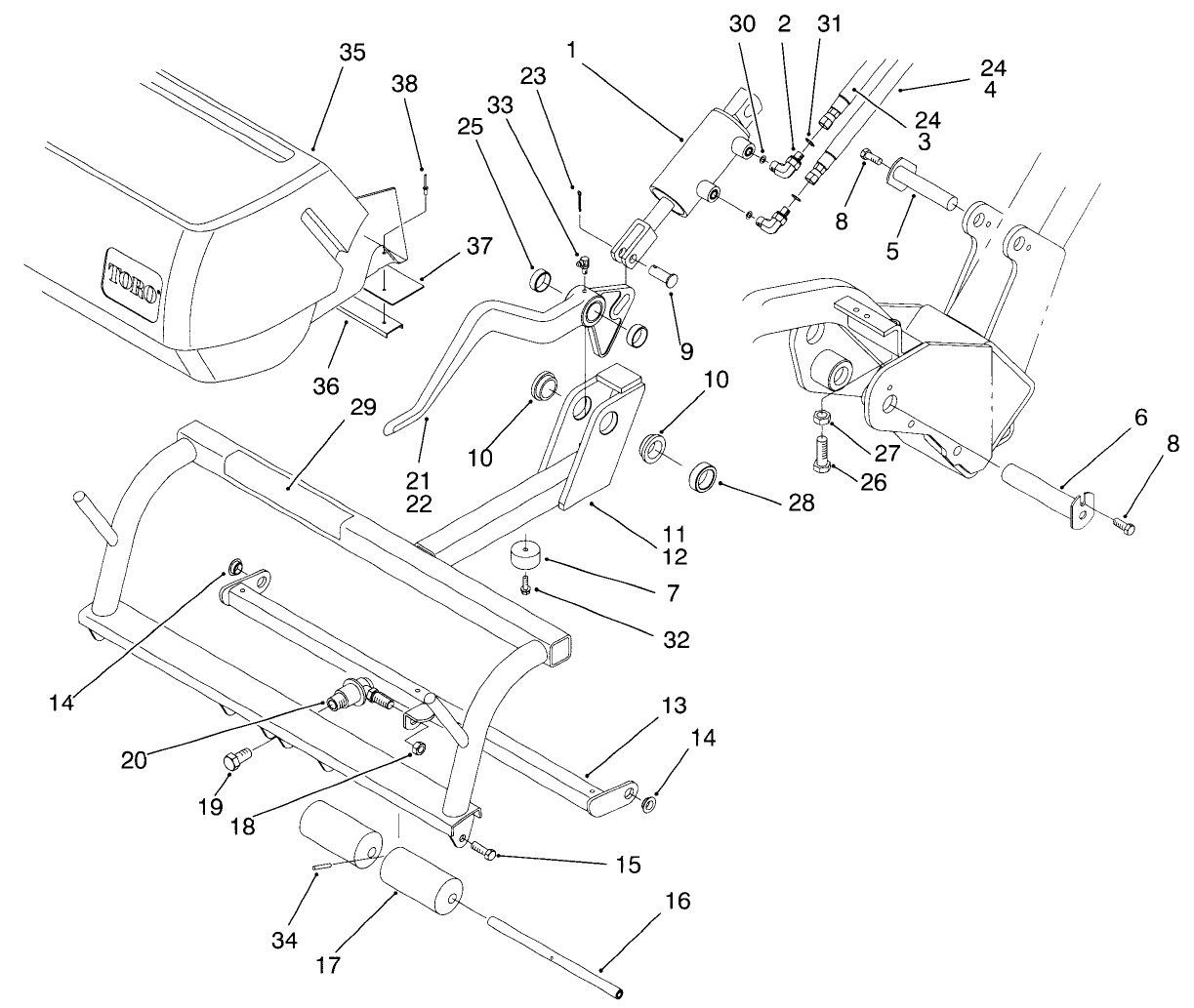 Pull Frame Assembly-Rh & Lh