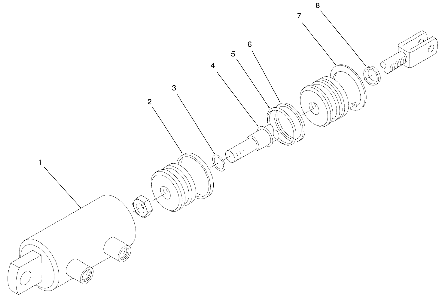 Hydraulic Cylinder No. 93-2246