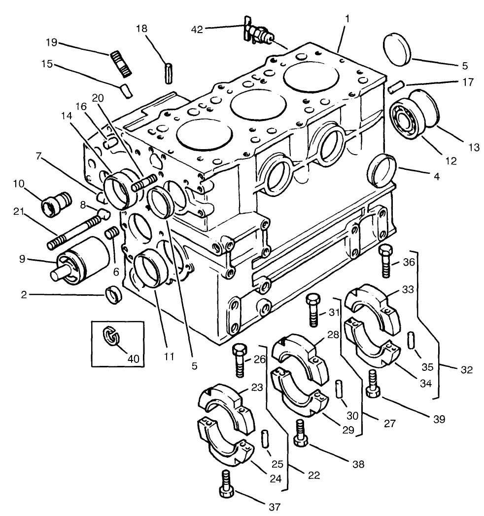 Cylinder Block Assembly