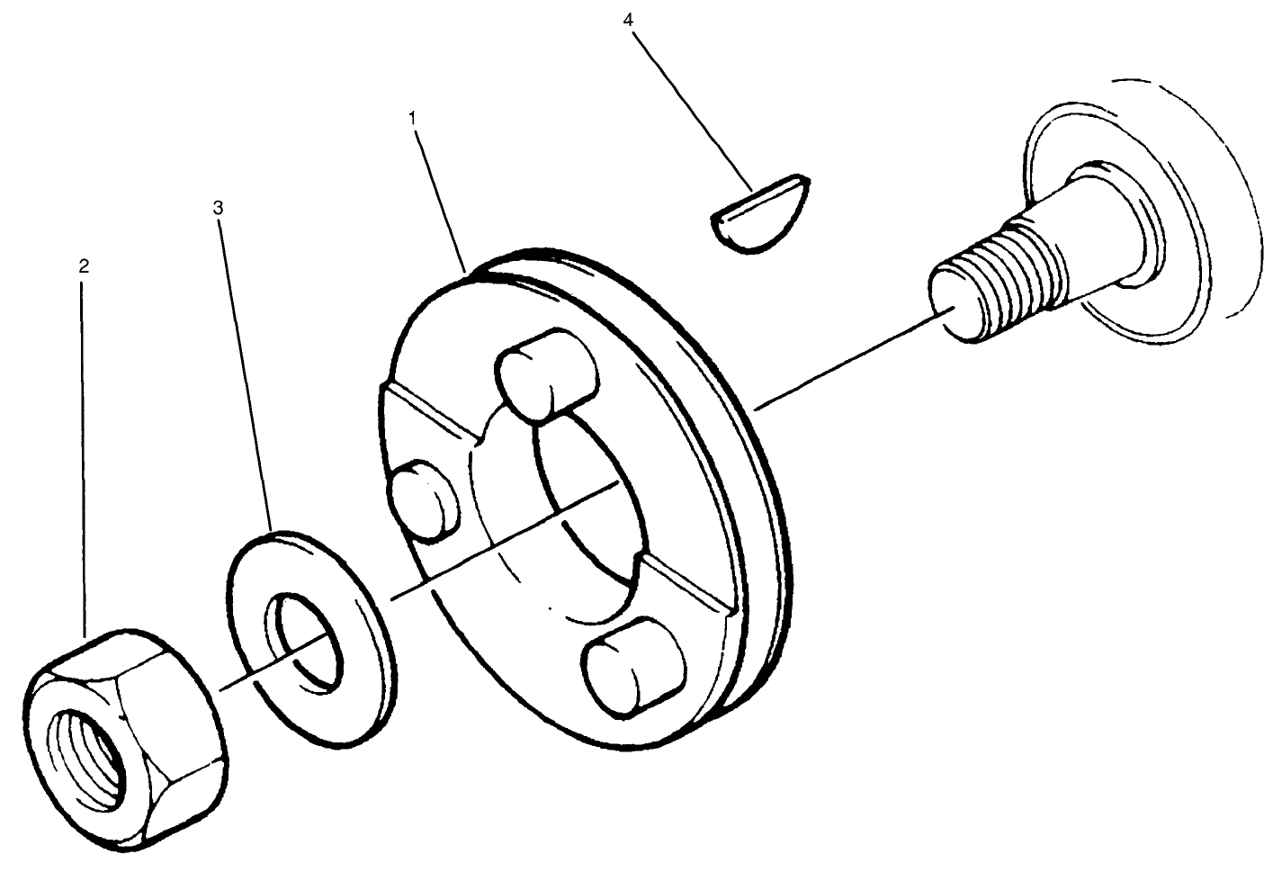 Front Drive Pulley Assembly