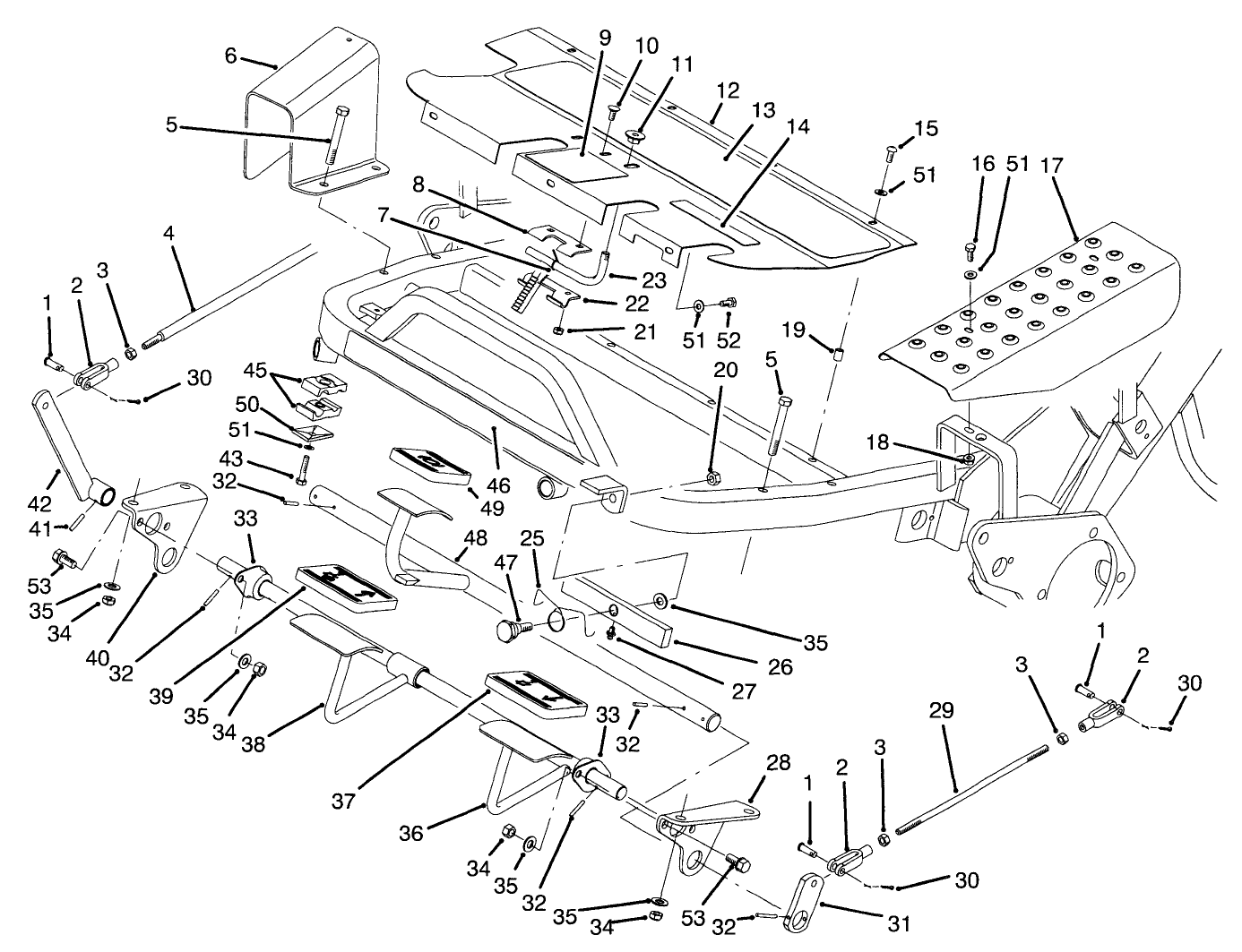 Control Pedal Assembly