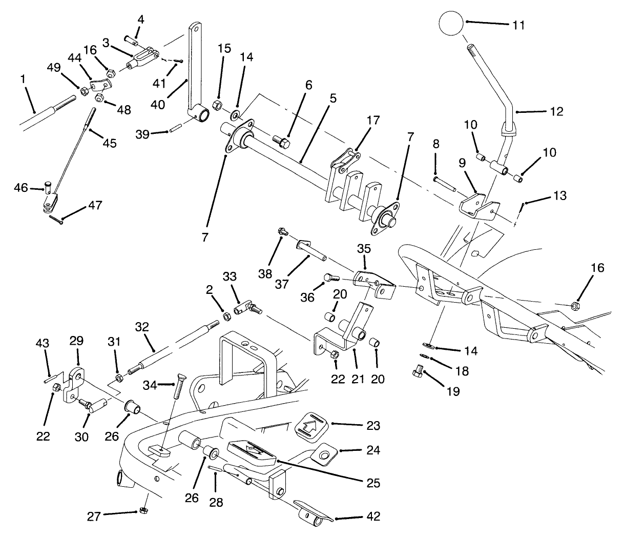 Traction Controls Assembly