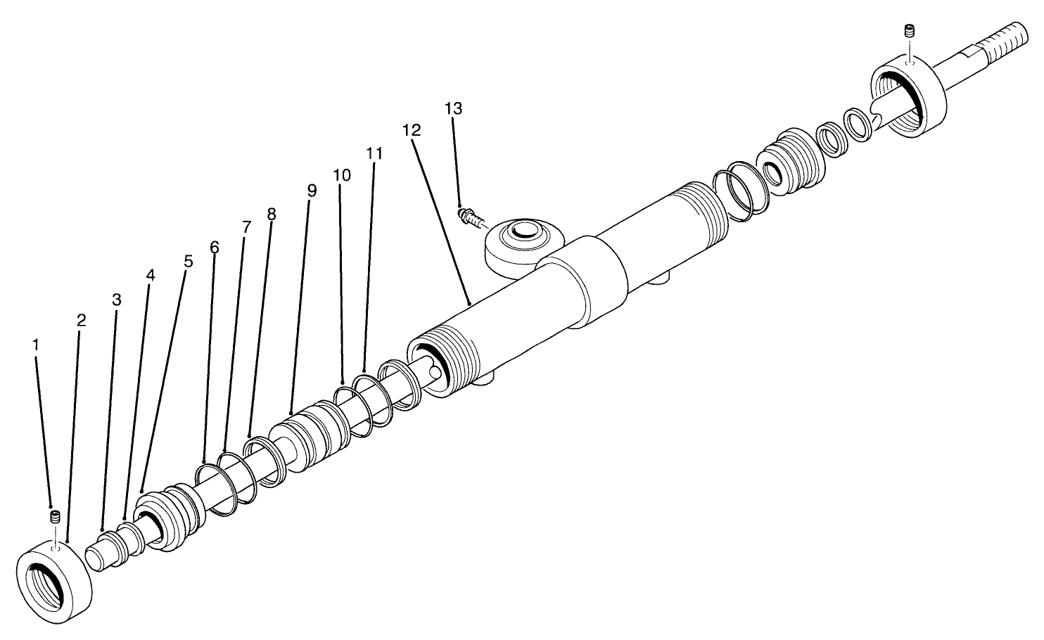 Hydraulic Cylinder Assembly No. 83-2330