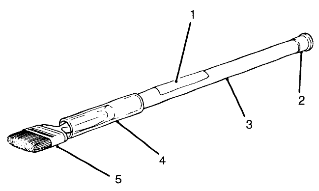 Backlapping Brush Assembly No. 29-9100