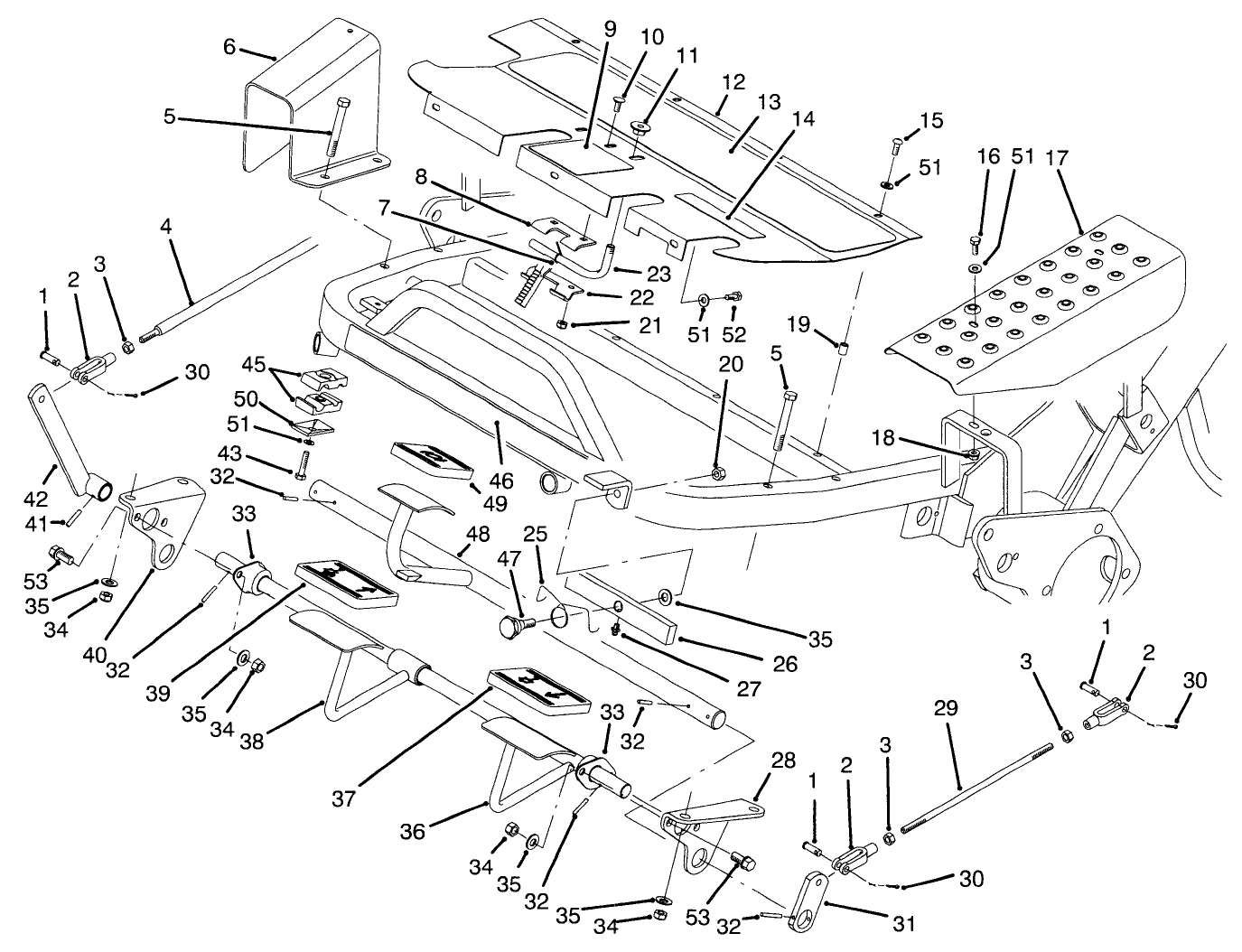 Control Pedal Assembly