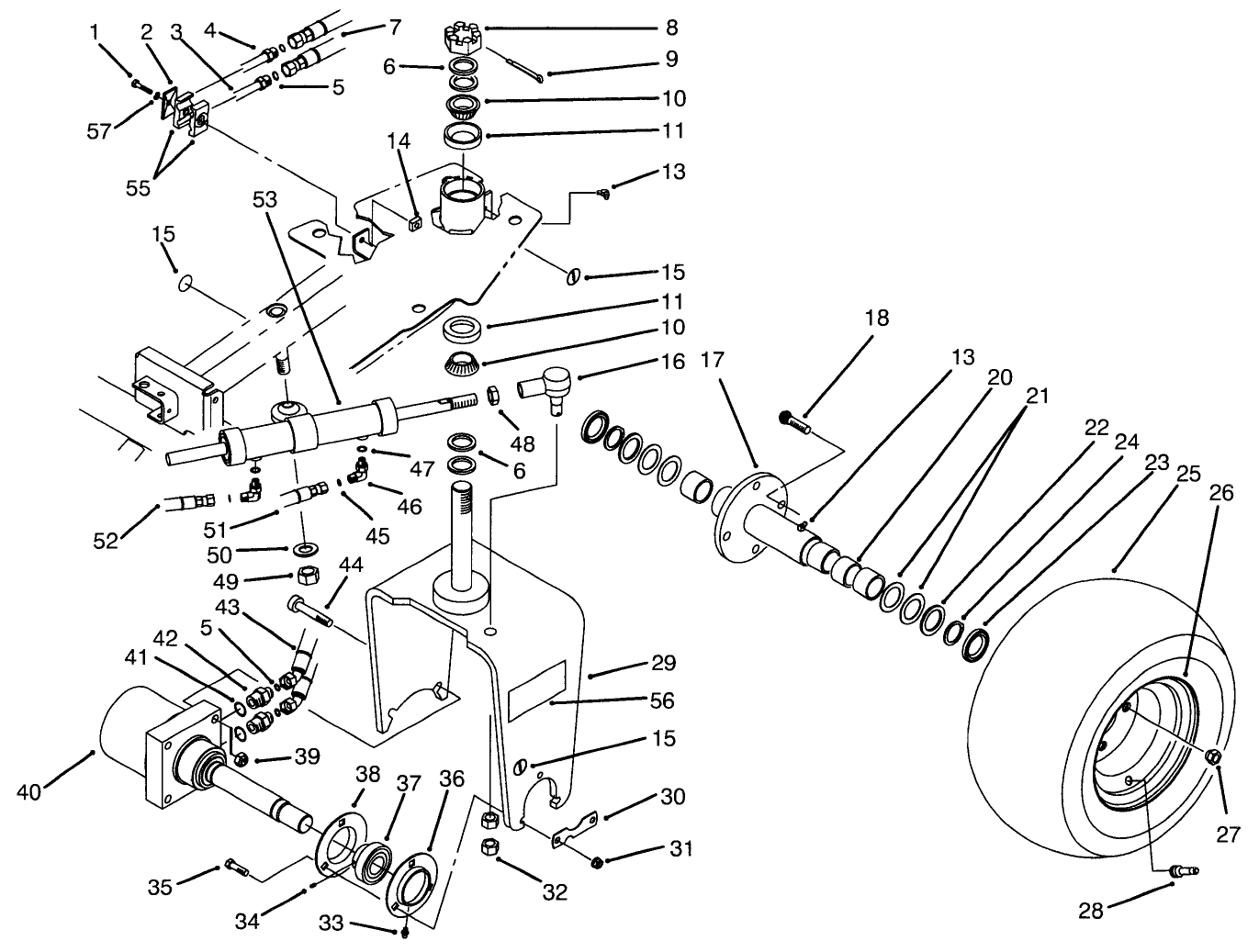 Rear Wheel Assembly
