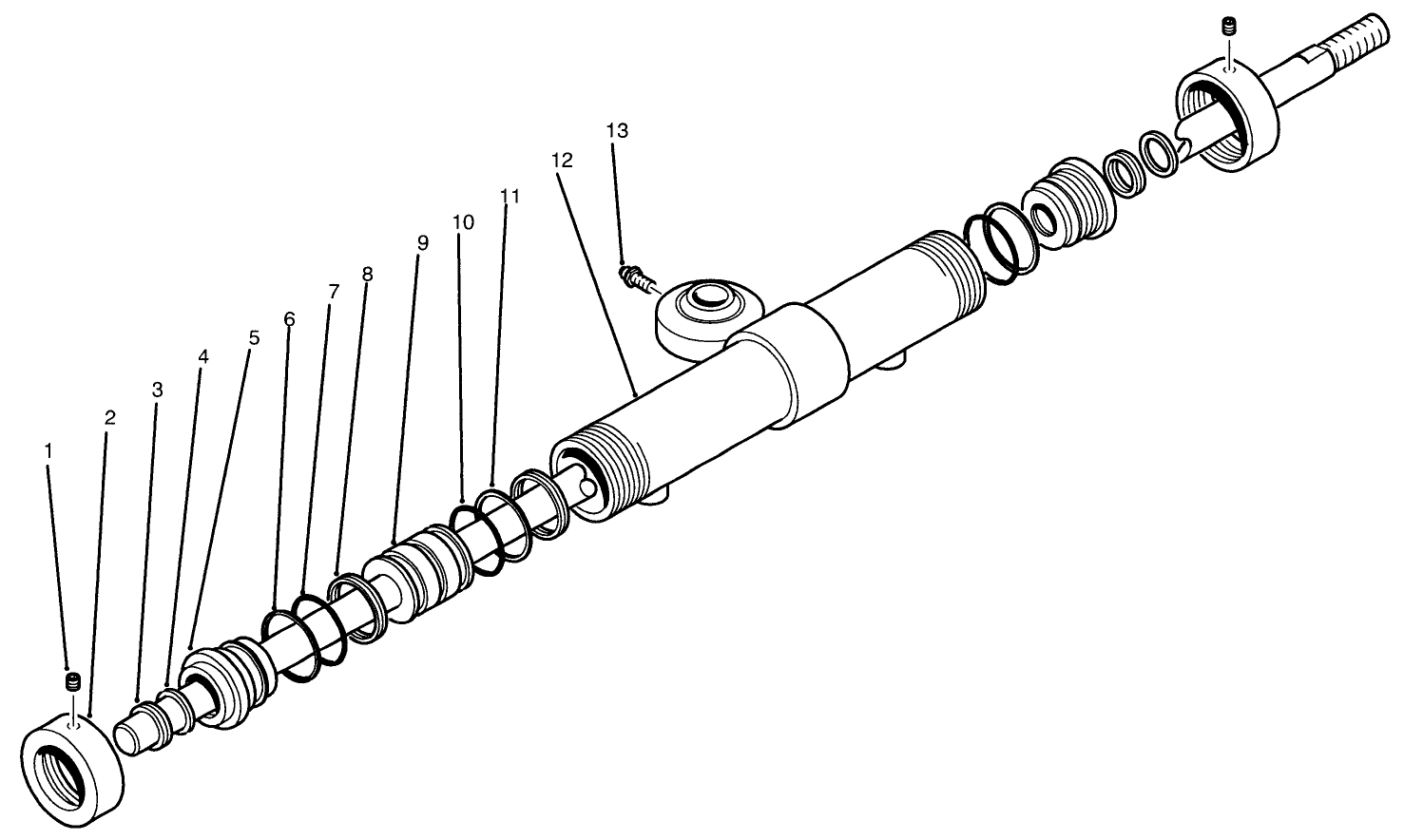 Hydraulic Cylinder Assembly No. 83-2330