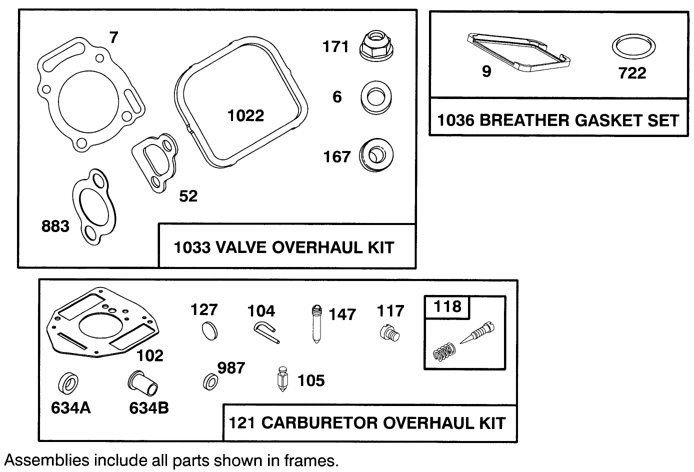 Engine Briggs & Stratton Model 303447-0411-01