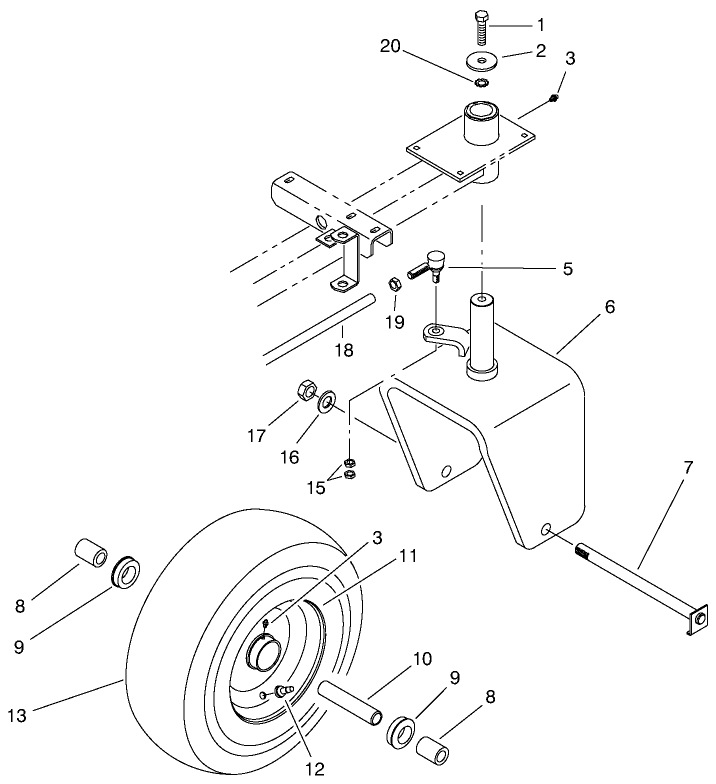 Rear Wheel Assembly