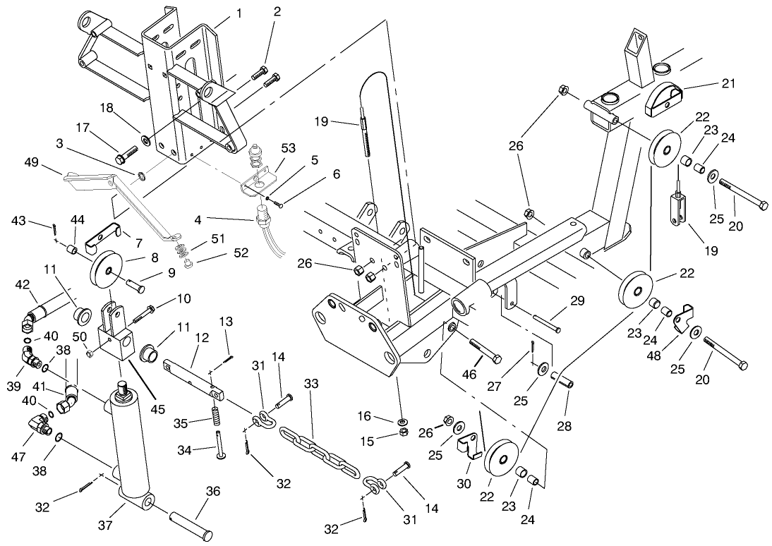 Cutting Unit Lift Assembly