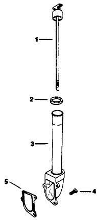 Dipstick-Engine Kohler Model No. M16qs Spec.no.711563