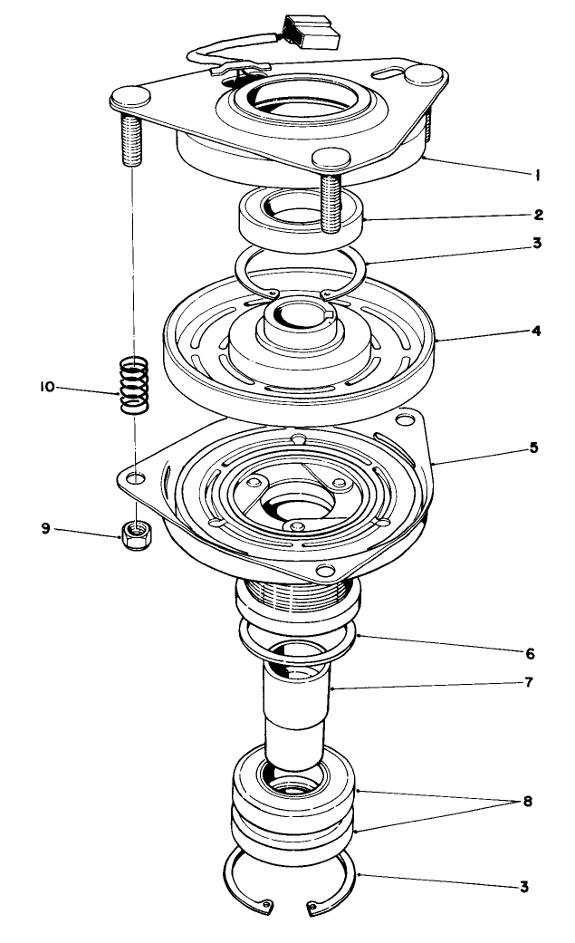 Electric Clutch Assembly No. 70-8020