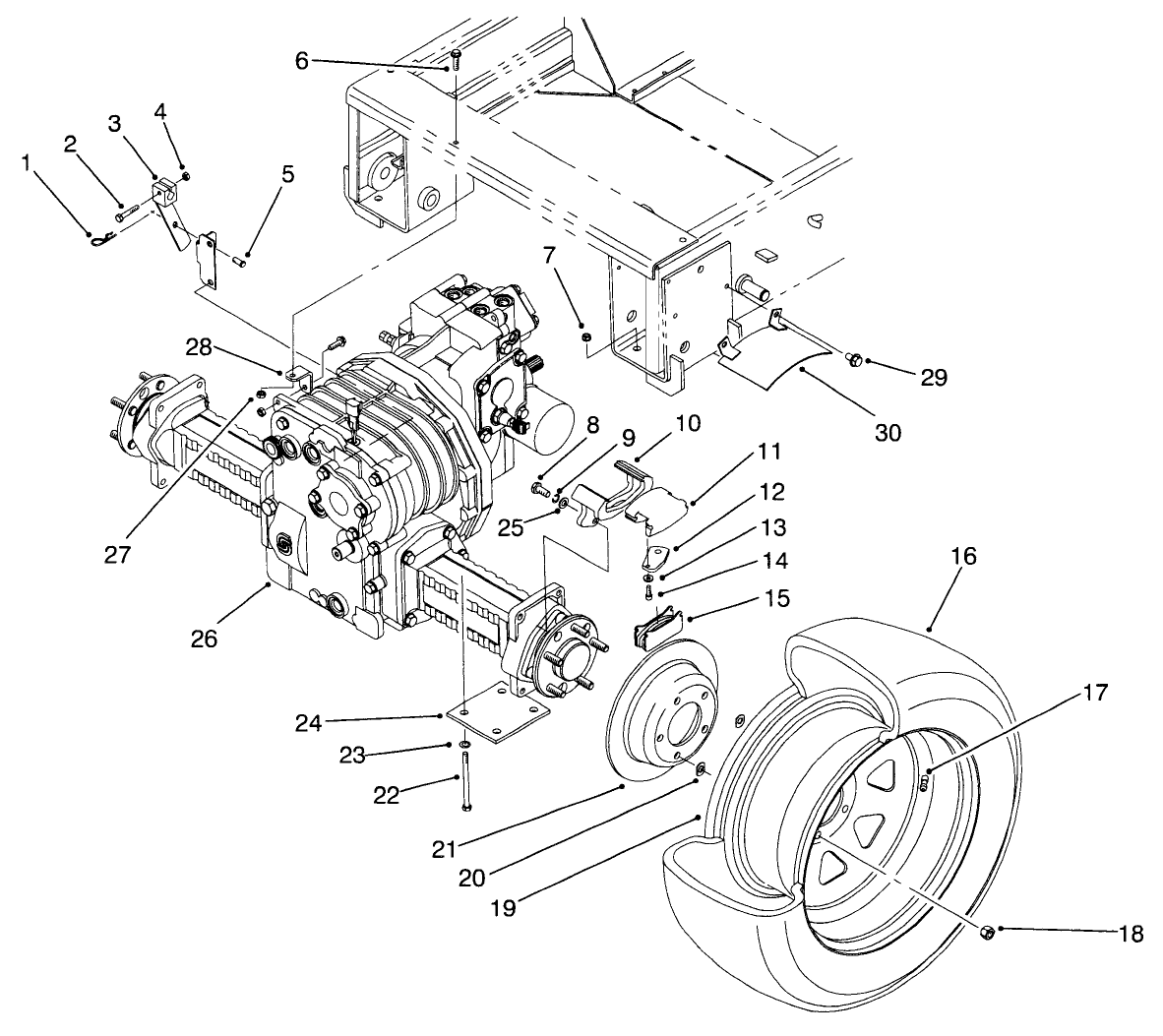 Front Axle Assembly