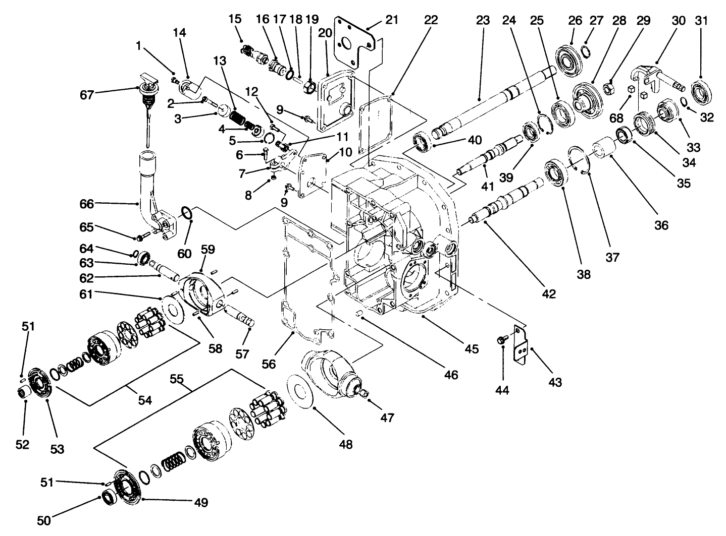 Hydraulic Housing Assembly