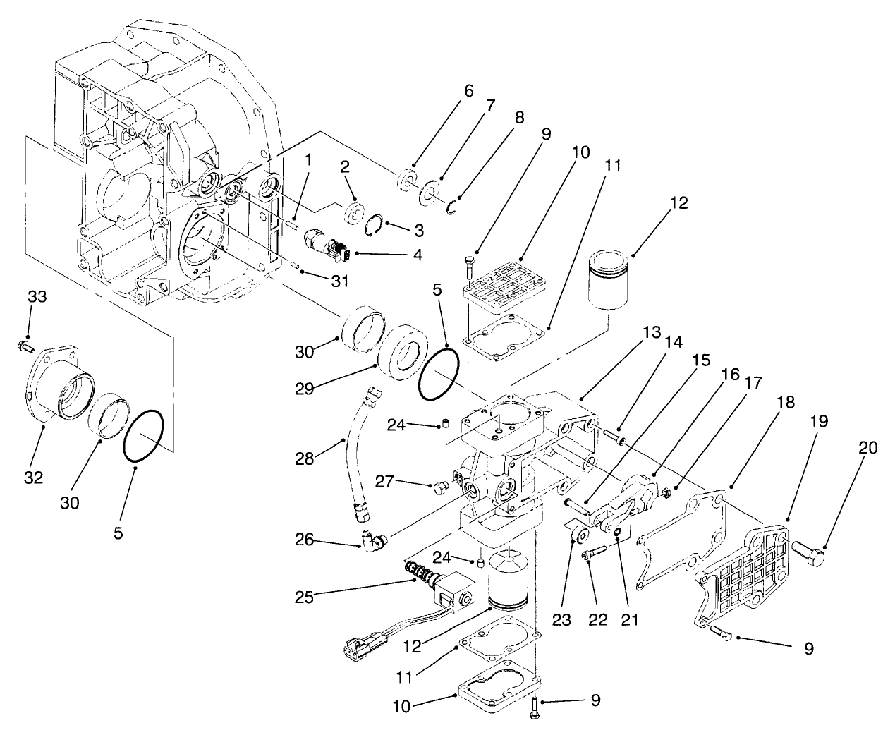 Hydraulic Housing Assembly-Control