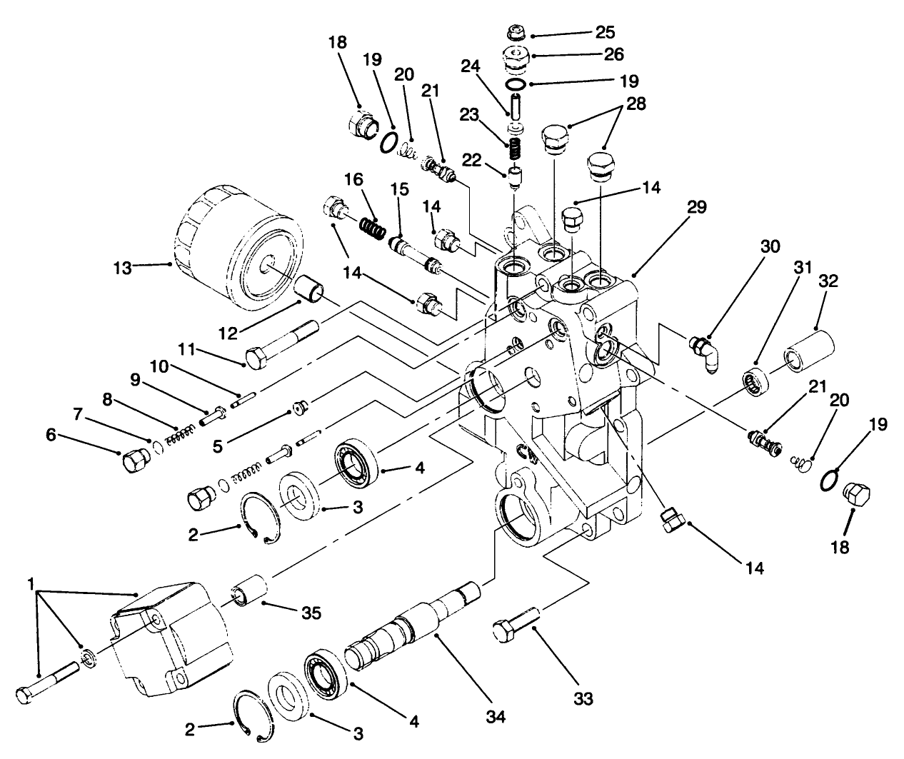 Front Axle Center Section Assembly