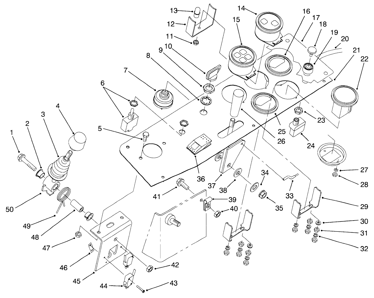 Operator-S Control Console Assembly