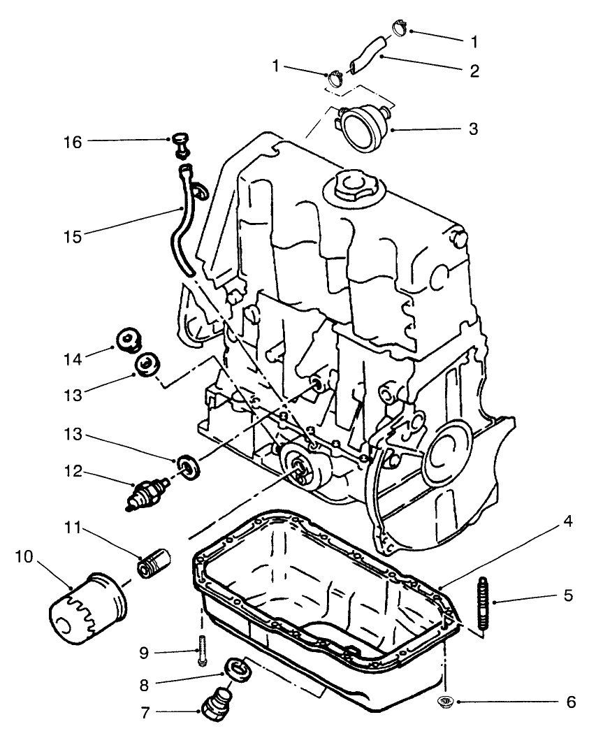 Oil System Assembly