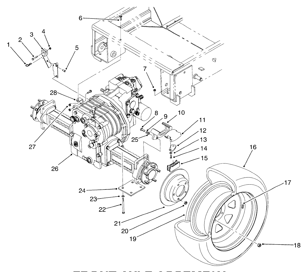 Front Axle Assembly