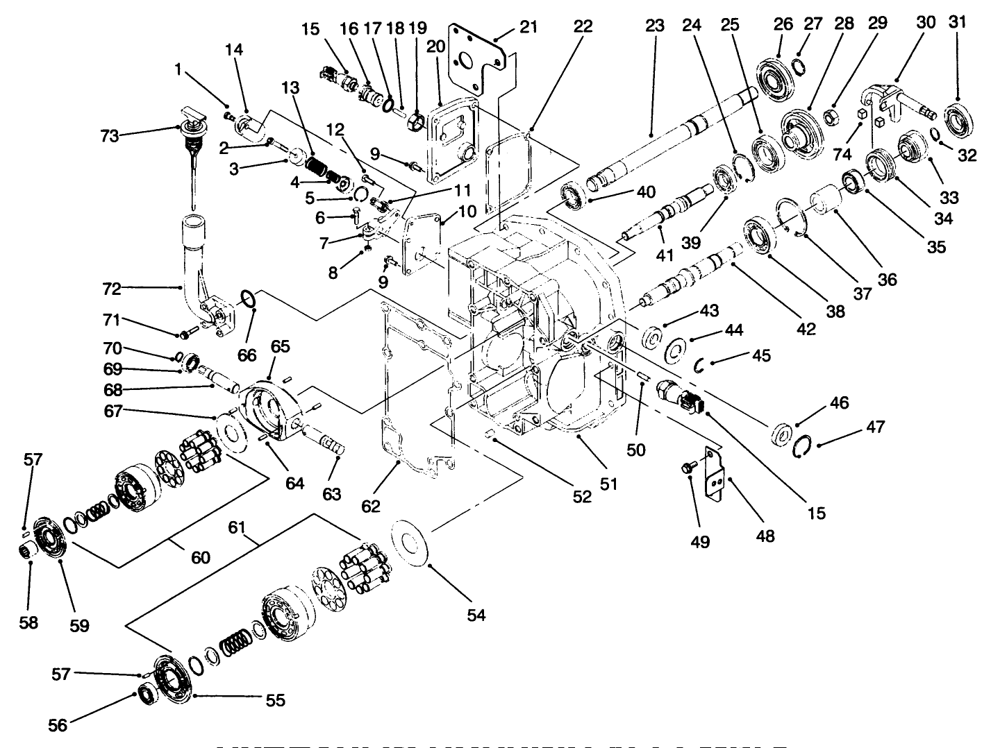 Hydraulic Housing Assembly