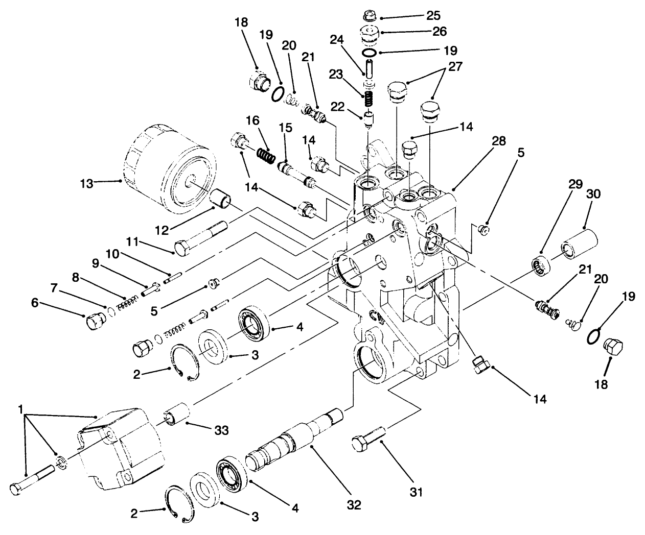 Front Axle Center Section Assembly