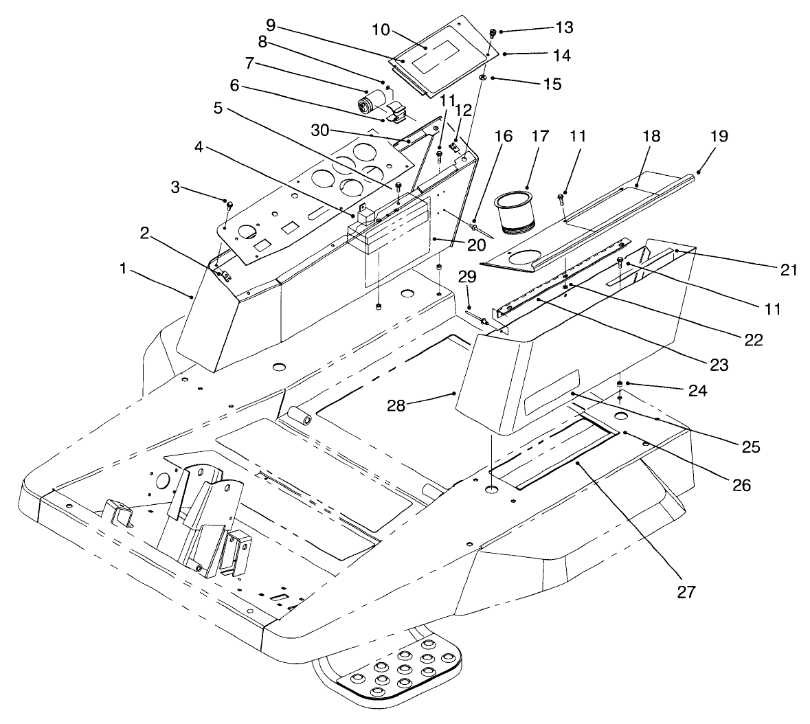 Control Console Assembly