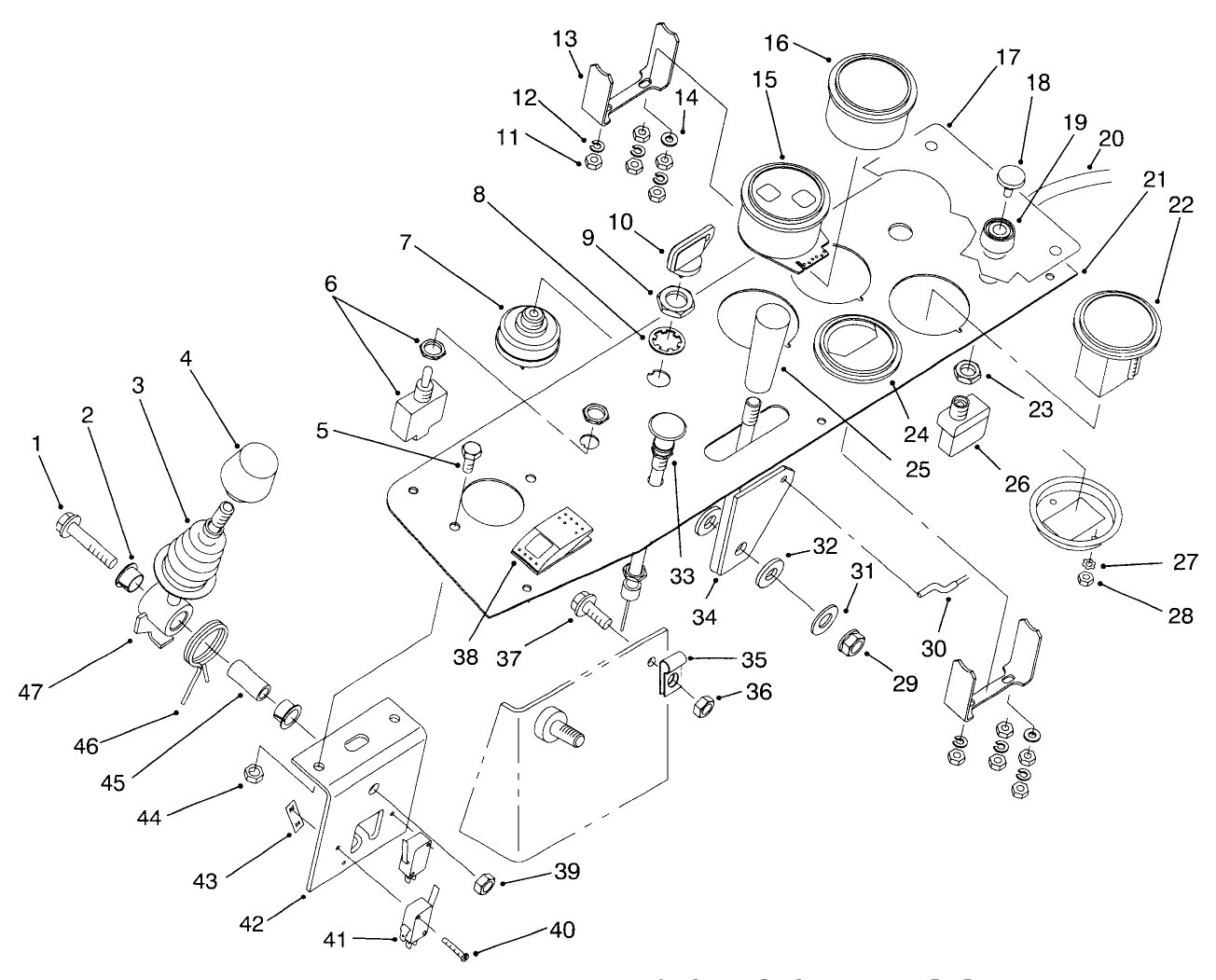 Operator-S Control Console Assembly