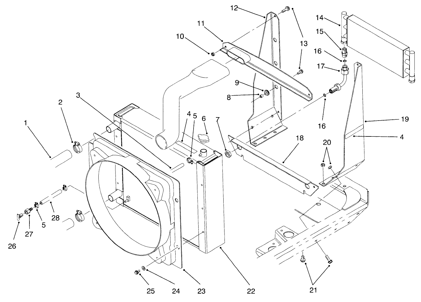 Radiator & Heat Exchanger Assembly
