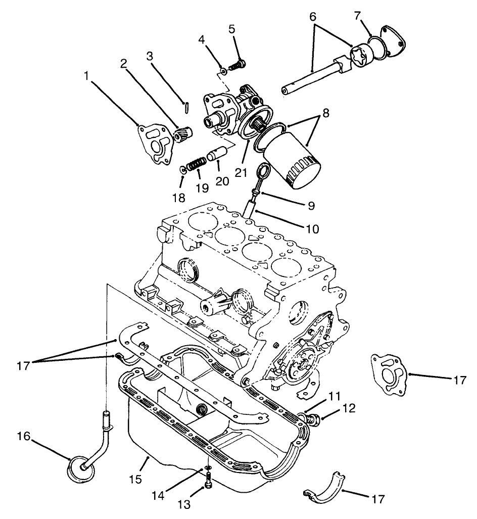 Oil Pump & Filter Assembly