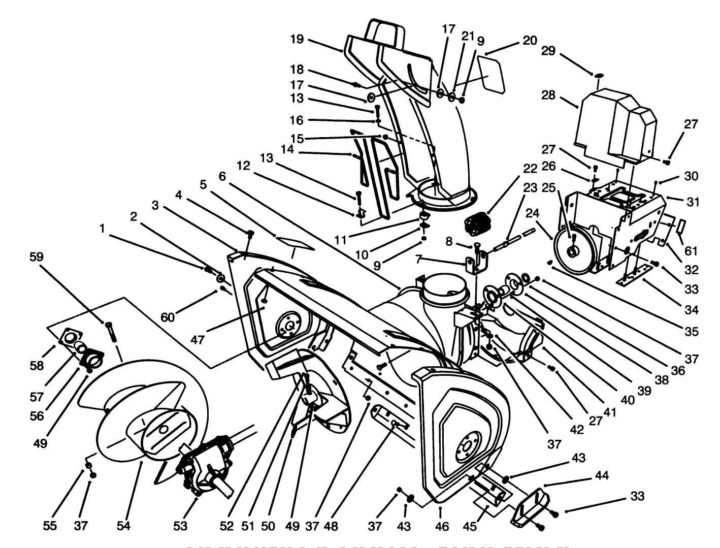 Housing & Chute Assembly